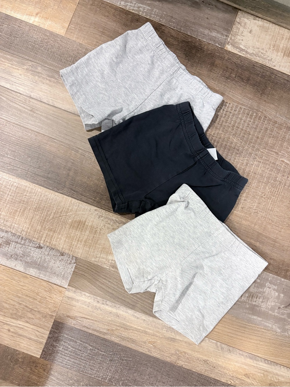 Carter's Toddler Shorts Set in Black and Light Gray
